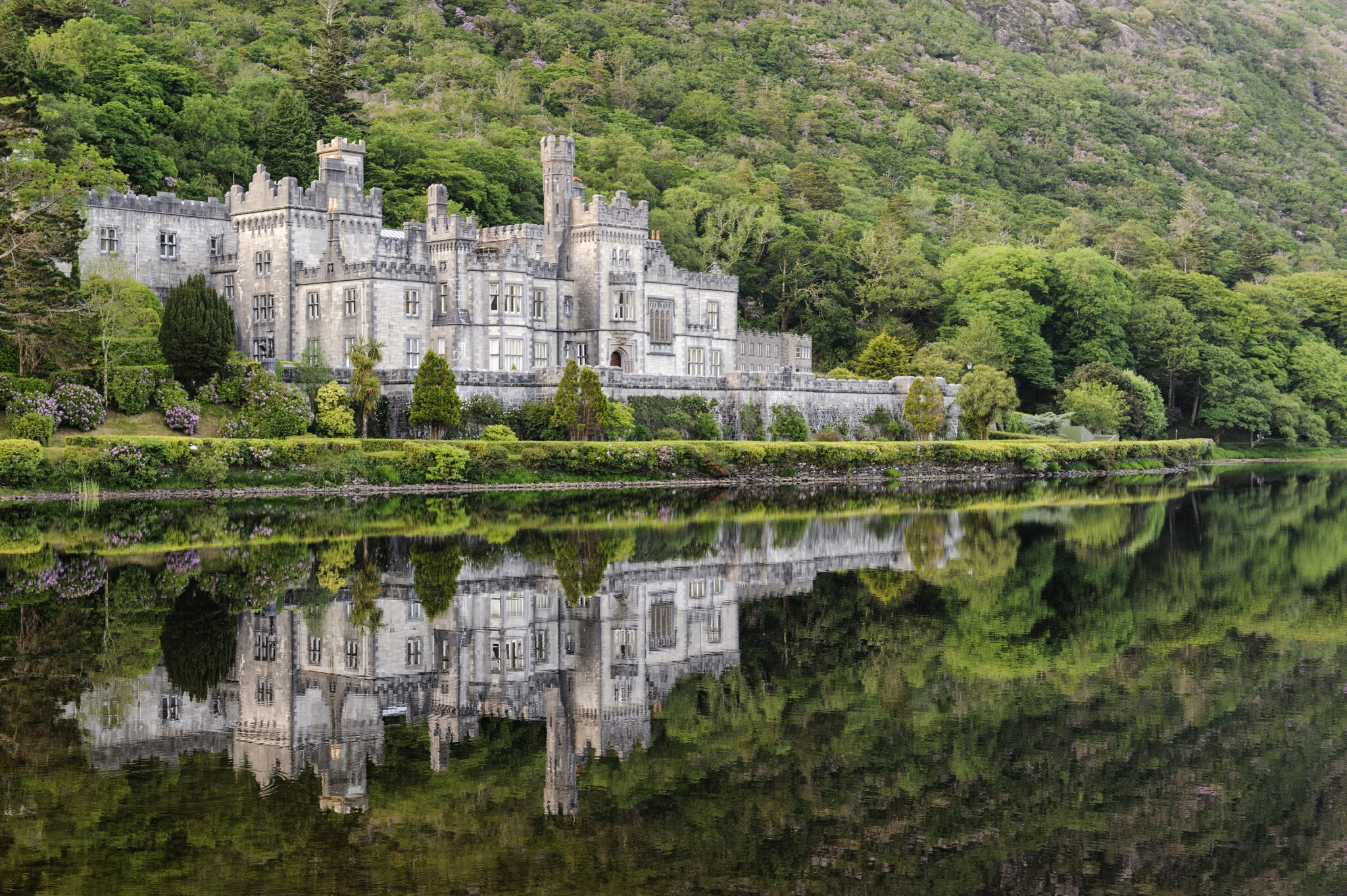 Kylemore Abbey reflections