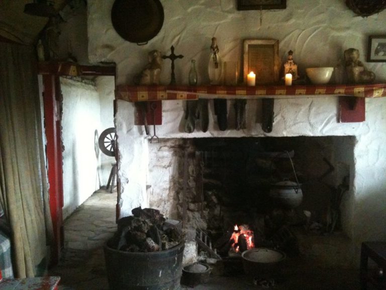 Connemara Traditional Fireplace Ireland