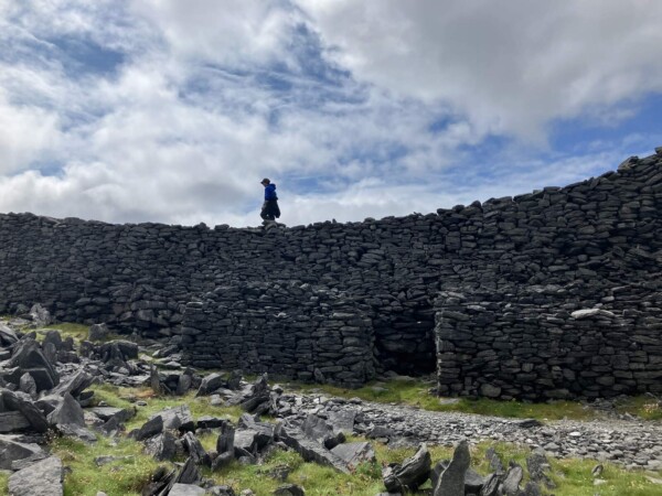 Dún Dúnchathair Inis Mór - (The Black Fort) Couresty Letitia Wade