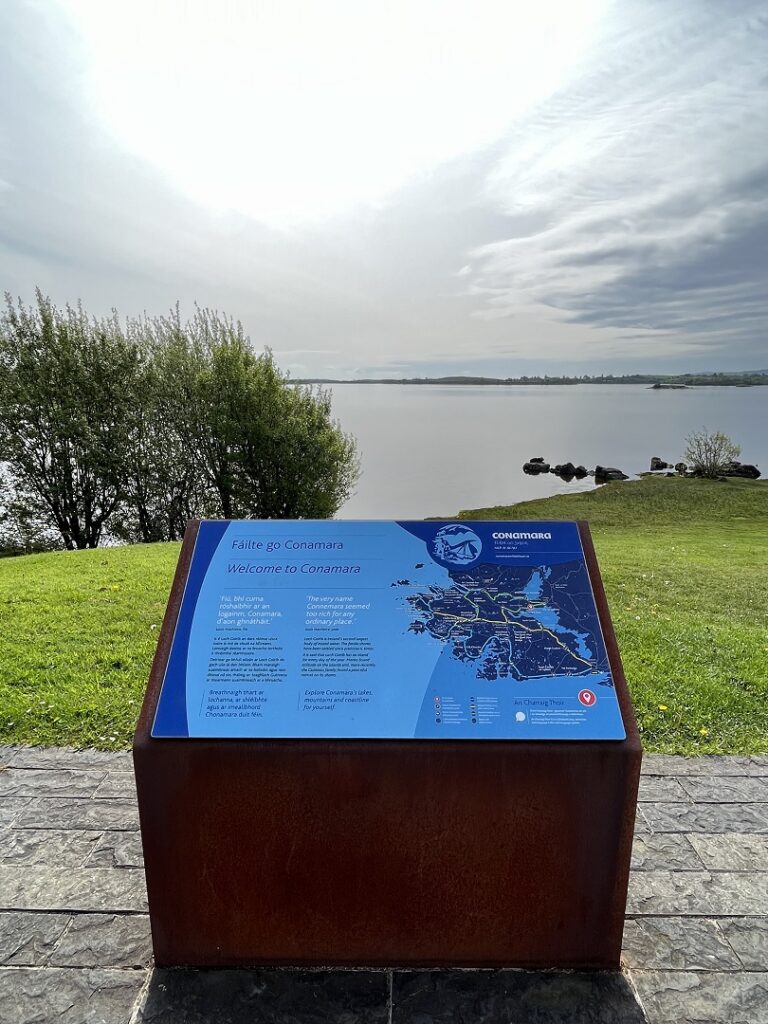 Discovery point overlooking Loch Corrib