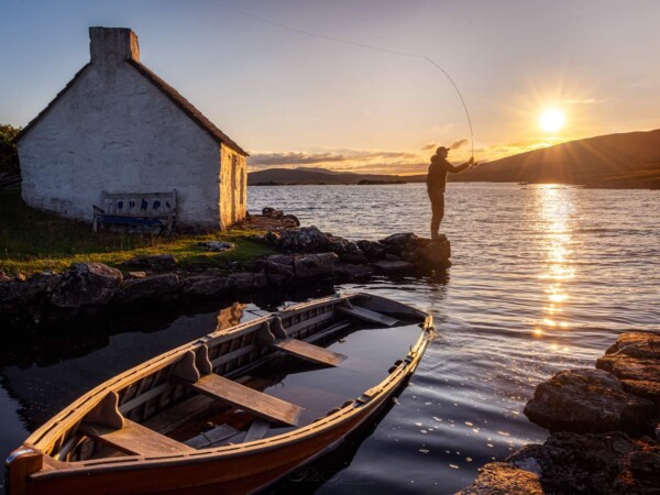 Screebe Fishery Connemara Courtesy Felix Sproll Screebe House