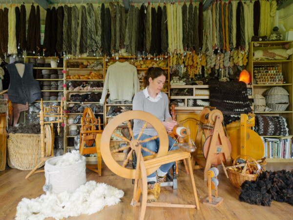 wool workshops in Joyce Country