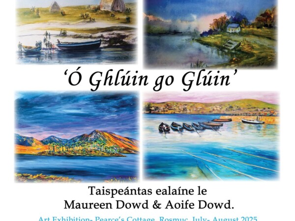 Art Exhibtion Pearse's Cottage Mairín & Aoife Dowd