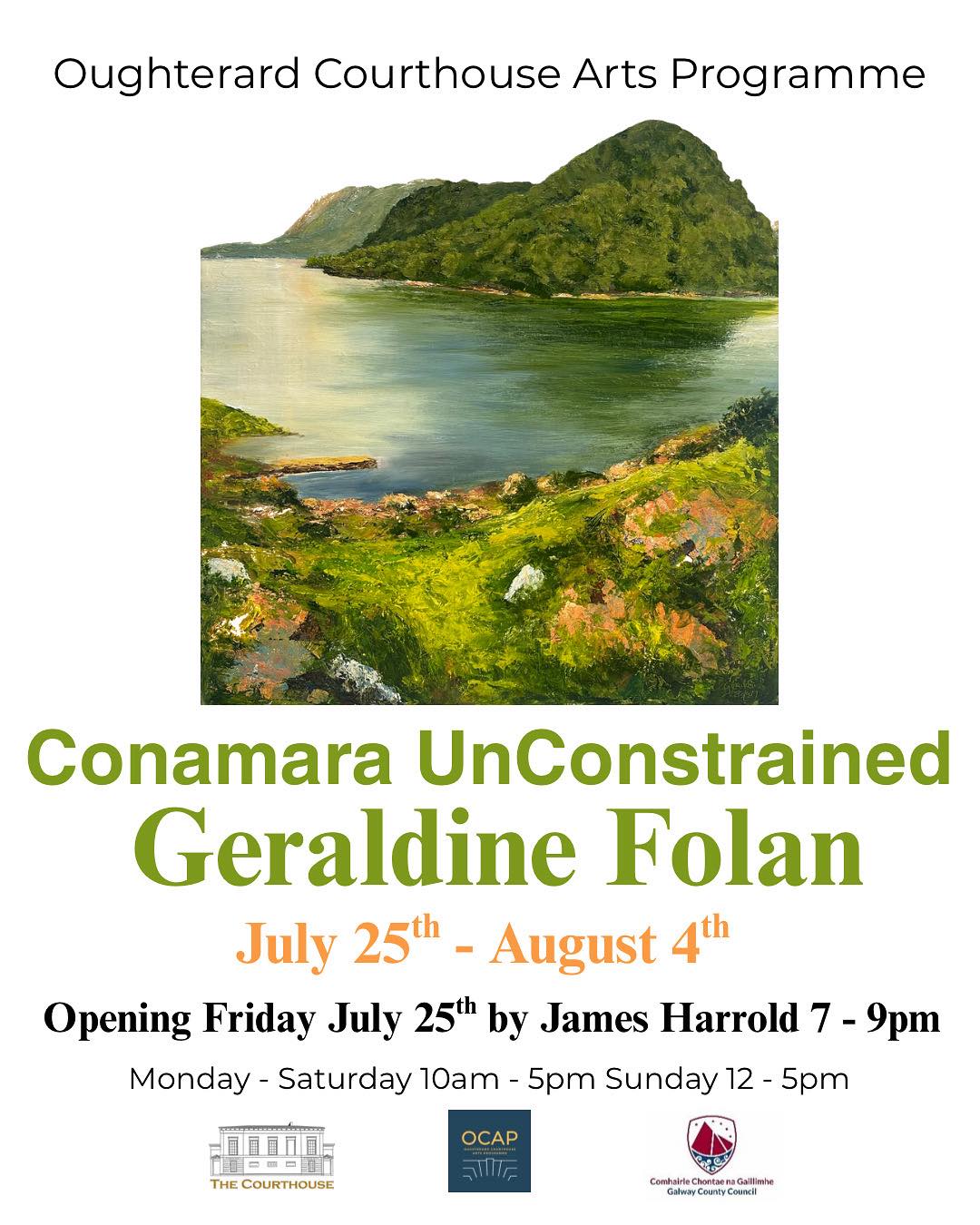 connemara unconstrained - art at Oughterard Courthouse