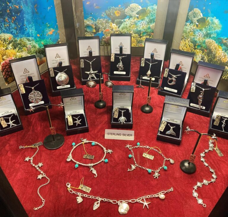 Hand-crafted Celtic and contemporary jewellery at O’Dalaigh Jewellers, Clifden, Connemara. Custom designs and authentic Irish pieces.