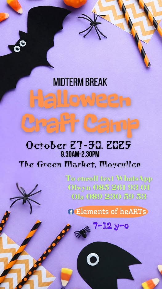Halloween Craft Camp Moycullen