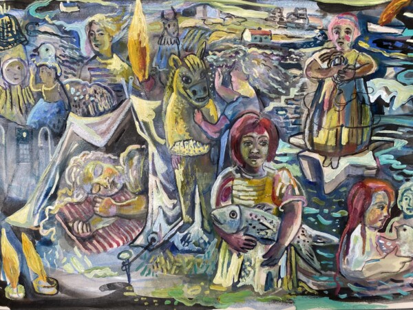 Artist Studio Open Event Roundstone Rosie McGurran