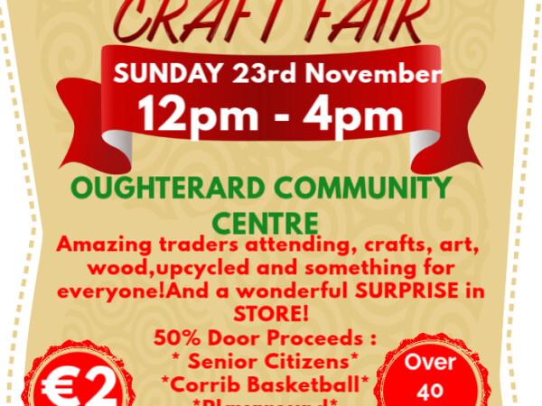 Christmas Craft Fair Oughterard Community Centre