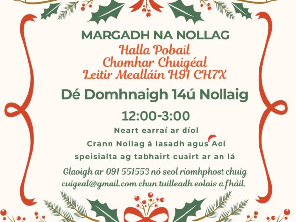 Margadh na Nollaig Christmas Market Leitir Mealláin