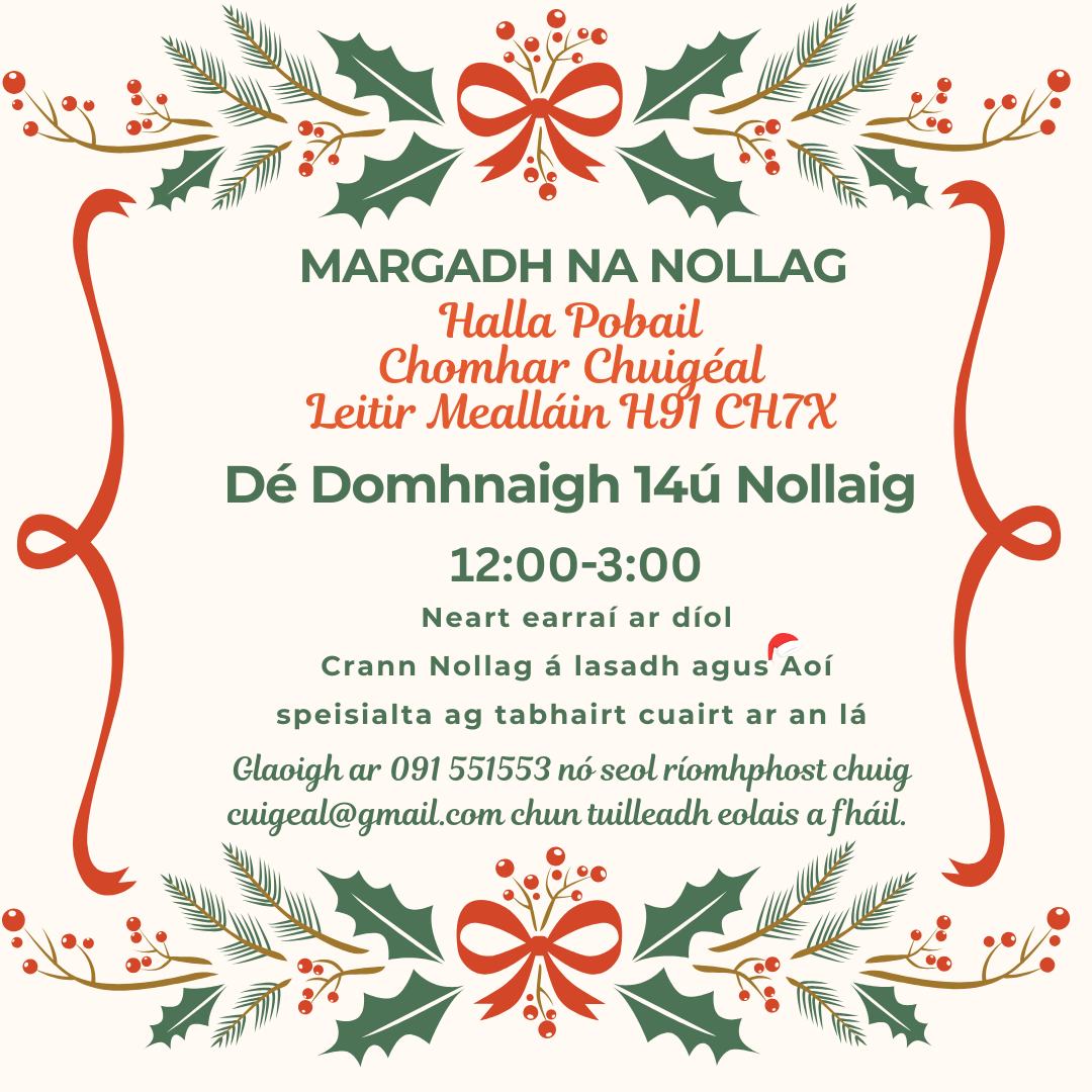 Margadh na Nollaig Christmas Market Leitir Mealláin