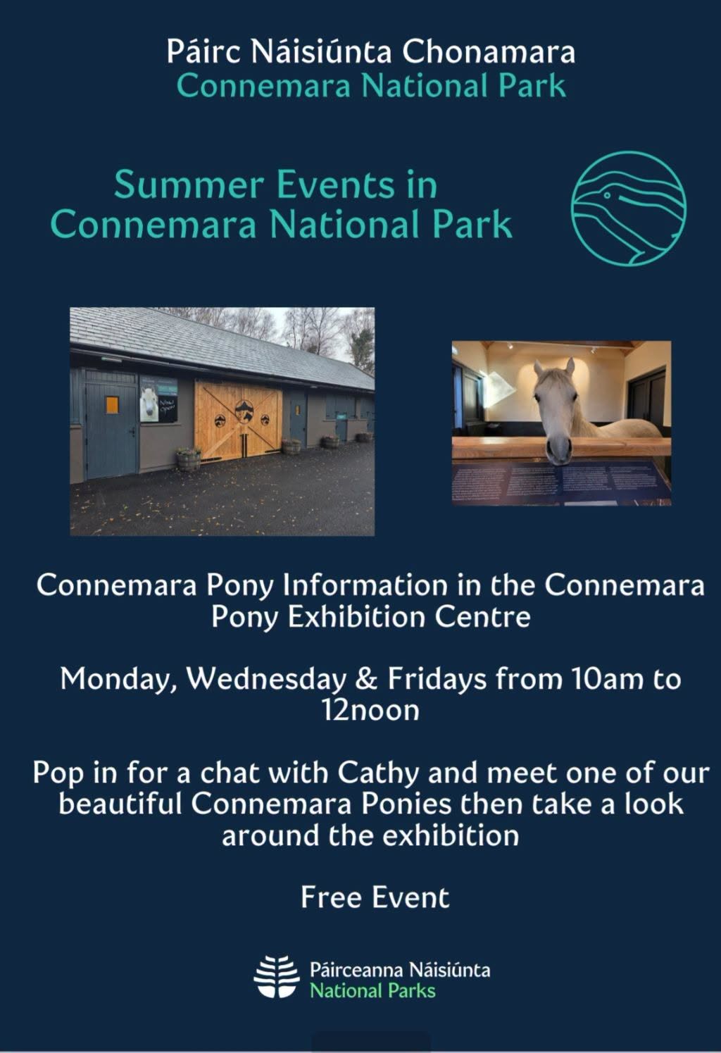 summer events connemara national park
